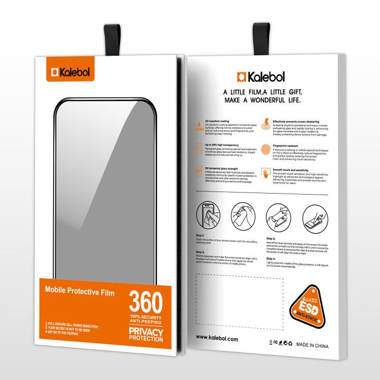 10pcs Kalebol High-Aluminum Screen-Printed Full-Coverage Black-Border Privacy Tempered Glass Film, For Redmi A7 Pro 171mm / Poco C85x 5G, For Redmi R70m 5G, For Redmi R70 5G, For Redmi Turbo 5 Pro Max / Poco X8 Pro Max                                  ...