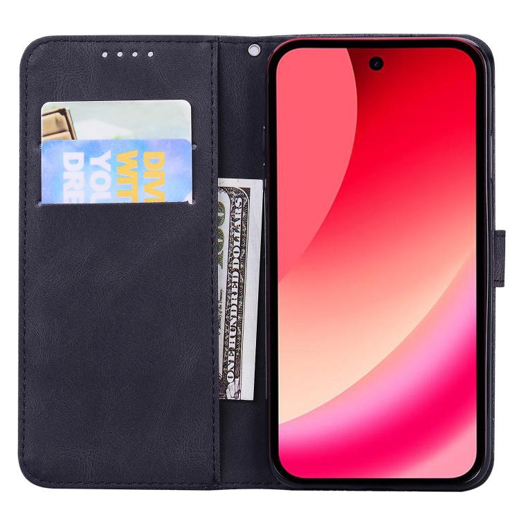 Retro Skin Feel Butterflies Embossing Horizontal Flip Leather Phone Case, For Google Pixel 10a, For Google Pixel 9 Pro XL / 10 Pro XL, For Google Pixel 9 / 10 Pro