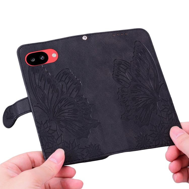 Retro Skin Feel Butterflies Embossing Horizontal Flip Leather Phone Case, For Google Pixel 10a, For Google Pixel 9 Pro XL / 10 Pro XL, For Google Pixel 9 / 10 Pro