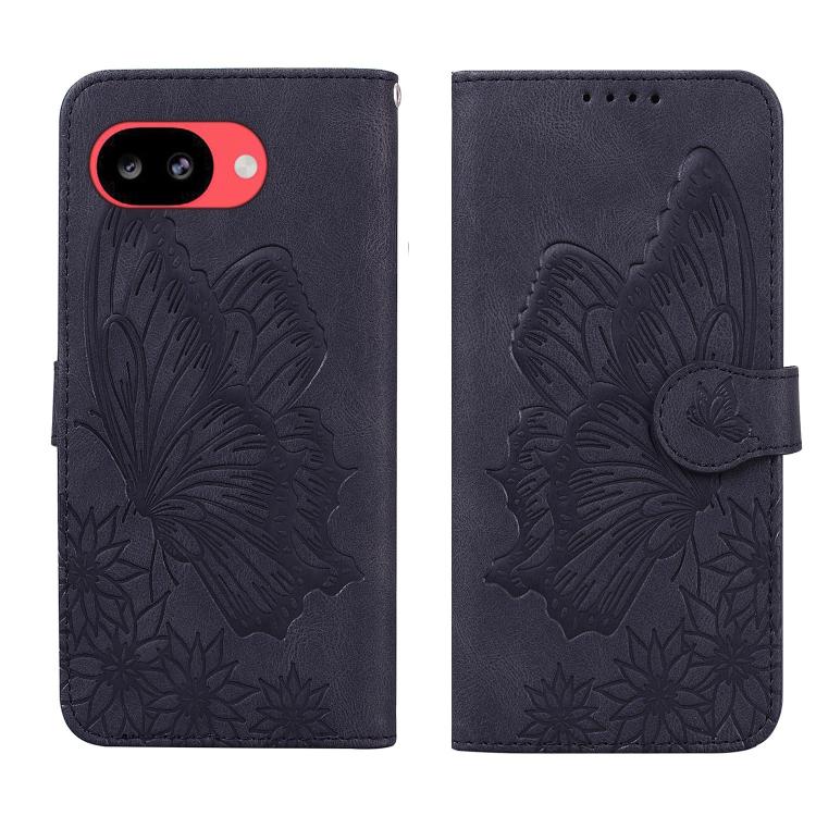 Retro Skin Feel Butterflies Embossing Horizontal Flip Leather Phone Case, For Google Pixel 11 Pro XL, For Google Pixel 11 / 11 Pro, For Google Pixel 10a, For Google Pixel 9 Pro XL / 10 Pro XL, For Google Pixel 9 / 10 Pro