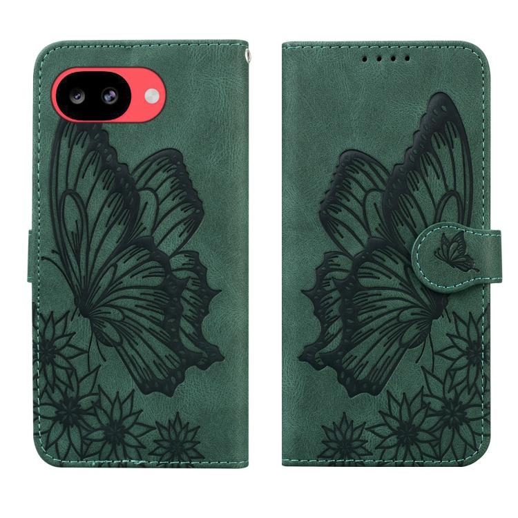 Retro Skin Feel Butterflies Embossing Horizontal Flip Leather Phone Case, For Google Pixel 11 Pro XL, For Google Pixel 11 / 11 Pro, For Google Pixel 10a, For Google Pixel 9 Pro XL / 10 Pro XL, For Google Pixel 9 / 10 Pro