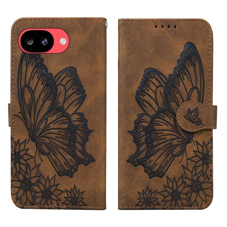Retro Skin Feel Butterflies Embossing Horizontal Flip Leather Phone Case, For Google Pixel 11 Pro XL, For Google Pixel 11 / 11 Pro, For Google Pixel 10a, For Google Pixel 9 Pro XL / 10 Pro XL, For Google Pixel 9 / 10 Pro