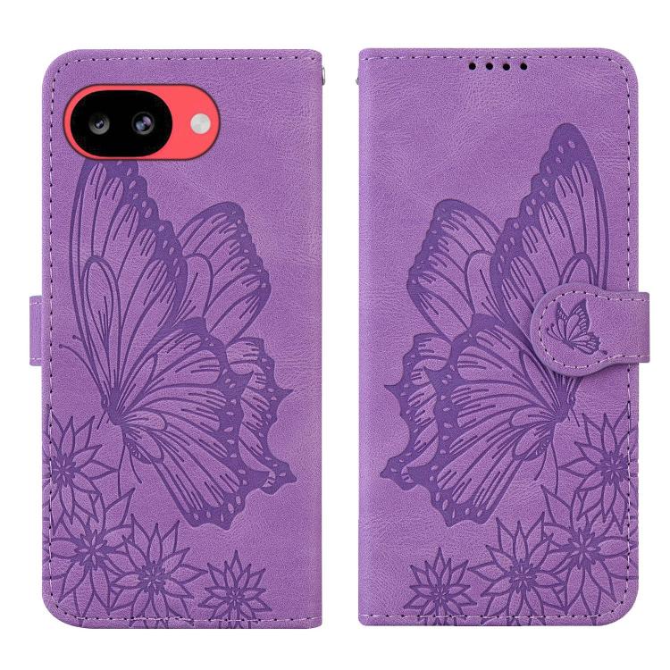 Retro Skin Feel Butterflies Embossing Horizontal Flip Leather Phone Case, For Google Pixel 11 Pro XL, For Google Pixel 11 / 11 Pro, For Google Pixel 10a, For Google Pixel 9 Pro XL / 10 Pro XL, For Google Pixel 9 / 10 Pro
