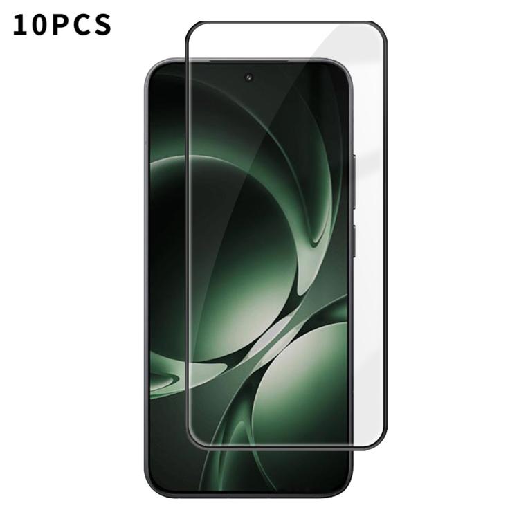 10pcs Kalebol High-Aluminum Screen-Printed Full-Coverage Anti-Fingerprint Black-Bordered HD Tempered Glass Film, For Redmi A7 Pro 171mm / Poco C85x 5G, For Redmi R70m 5G, For Redmi R70 5G, For Redmi Turbo 5 Pro Max / Poco X8 Pro Max                    ...