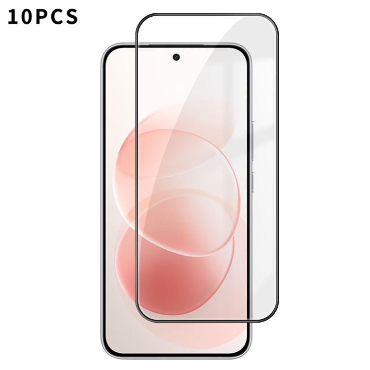 10pcs Kalebol High-Aluminum Screen-Printed Full-Coverage Anti-Fingerprint Black-Bordered HD Tempered Glass Film, For Redmi Note 17 Pro Max 5G Global 163mm, For Redmi Note 17 Pro 5G Global 163mm, For Redmi Note 17 5G Global 171mm                        ...