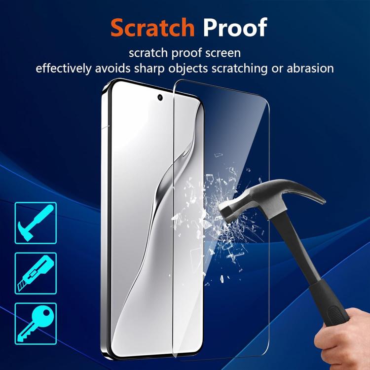 10pcs Kalebol High-Aluminum Screen-Printed Full-Coverage Anti-Fingerprint Black-Bordered HD Tempered Glass Film, For Redmi A7 Pro 171mm / Poco C85x 5G, For Redmi R70m 5G, For Redmi R70 5G, For Redmi Turbo 5 Pro Max / Poco X8 Pro Max                    ...