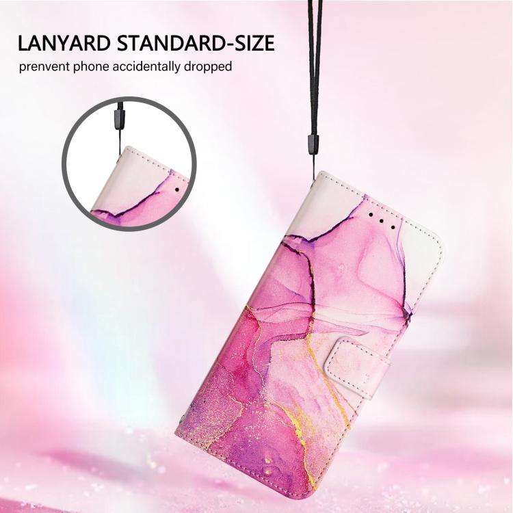 PT003 Marble Pattern Flip Leather Phone Case, For Fairphone 5