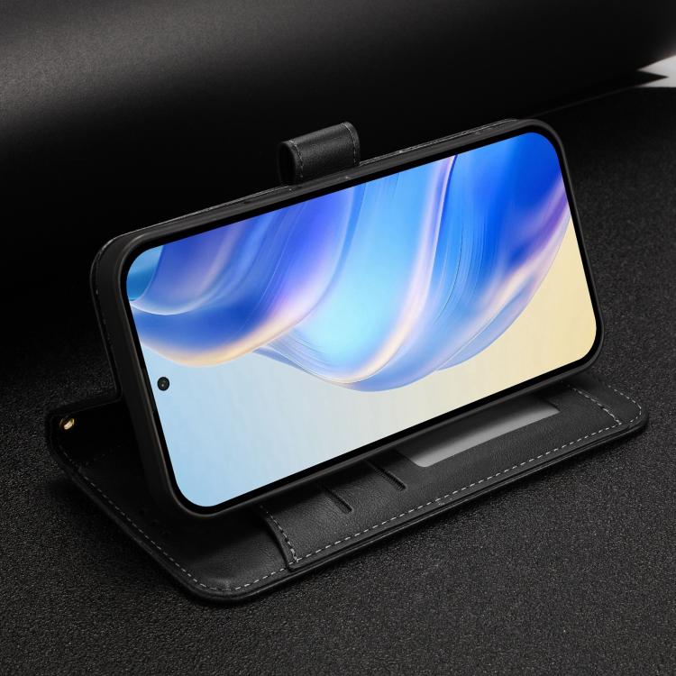Multi-Card Slots Zipper Wallet Leather Phone Case, For Fairphone 5