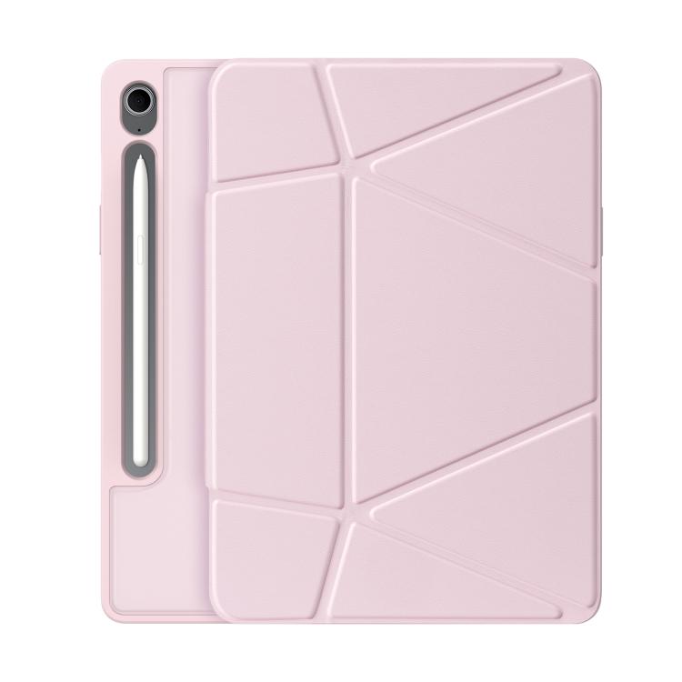 DUX DUCIS Vers Series PU + TPU Tablet Case, For Galaxy Tab S12 Ultra / S11 Ultra, For Samsung Galaxy Tab A11+ / A9+, For Samsung Galaxy Tab S10 Lite/S10 FE, For Samsung Galaxy Tab S11, For Samsung Galaxy Tab S10 FE+, For Samsung Galaxy Tab S10+ / S9+