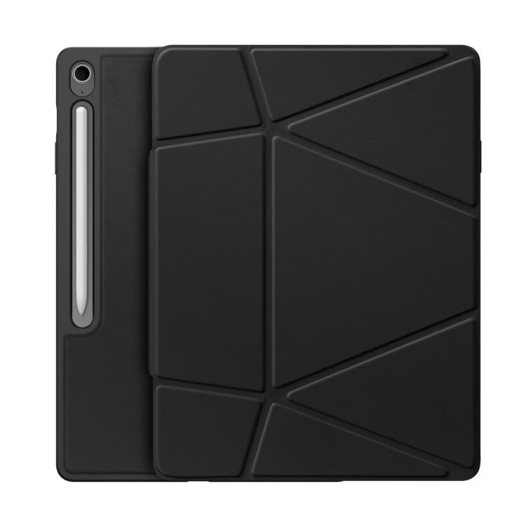 DUX DUCIS Vers Series PU + TPU Tablet Case, For Galaxy Tab S12 Ultra / S11 Ultra, For Samsung Galaxy Tab A11+ / A9+, For Samsung Galaxy Tab S10 Lite/S10 FE, For Samsung Galaxy Tab S11, For Samsung Galaxy Tab S10 FE+, For Samsung Galaxy Tab S10+ / S9+