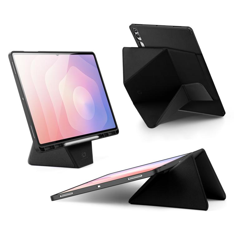 DUX DUCIS Vers Series PU + TPU Tablet Case, For Galaxy Tab S12 Ultra / S11 Ultra, For Samsung Galaxy Tab A11+ / A9+, For Samsung Galaxy Tab S10 Lite/S10 FE, For Samsung Galaxy Tab S11, For Samsung Galaxy Tab S10 FE+, For Samsung Galaxy Tab S10+ / S9+