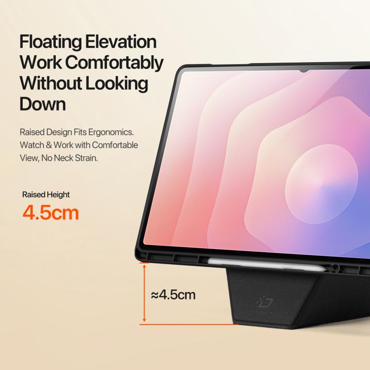 DUX DUCIS Vers Series PU + TPU Tablet Case, For Galaxy Tab S12 Ultra / S11 Ultra, For Samsung Galaxy Tab A11+ / A9+, For Samsung Galaxy Tab S10 Lite/S10 FE, For Samsung Galaxy Tab S11, For Samsung Galaxy Tab S10 FE+, For Samsung Galaxy Tab S10+ / S9+