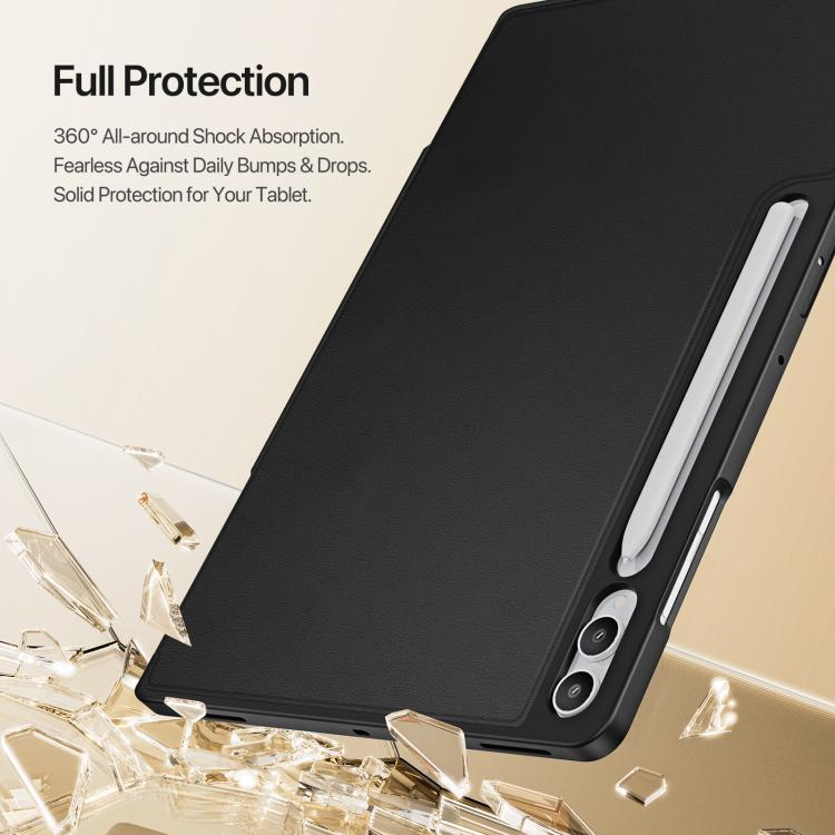 DUX DUCIS Vers Series PU + TPU Tablet Case, For Galaxy Tab S12 Ultra / S11 Ultra, For Samsung Galaxy Tab A11+ / A9+, For Samsung Galaxy Tab S10 Lite/S10 FE, For Samsung Galaxy Tab S11, For Samsung Galaxy Tab S10 FE+, For Samsung Galaxy Tab S10+ / S9+