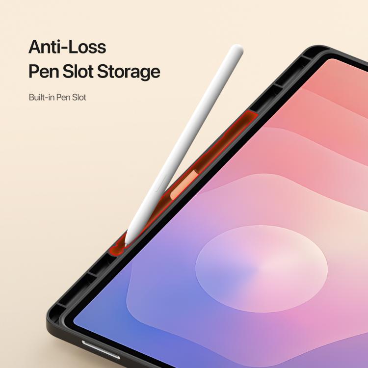 DUX DUCIS Vers Series PU + TPU Tablet Case, For Galaxy Tab S12 Ultra / S11 Ultra, For Samsung Galaxy Tab A11+ / A9+, For Samsung Galaxy Tab S10 Lite/S10 FE, For Samsung Galaxy Tab S11, For Samsung Galaxy Tab S10 FE+, For Samsung Galaxy Tab S10+ / S9+