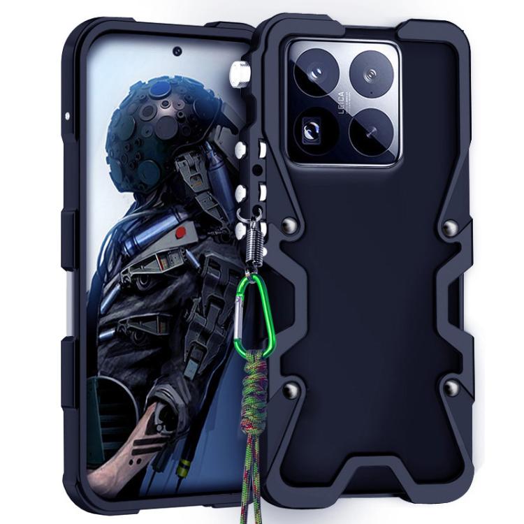 Trigger Design Hollow Metal Frame Phone Case with Lanyard, For Xiaomi 17 Max 5G, For Xiaomi 17T Pro 5G, For Xiaomi 17T 5G, For Xiaomi Poco X8 Pro Max 5G, For Xiaomi Poco X8 Pro 5G, For Xiaomi Poco M8 Pro 5G, For Xiaomi Poco M8 5G, For Xiaomi 17 Ultra  ...