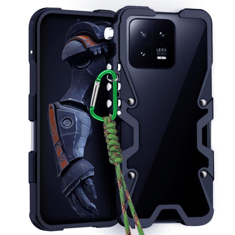 Trigger Design Hollow Metal Frame Phone Case with Lanyard, For Xiaomi 17 Max 5G, For Xiaomi 17T Pro 5G, For Xiaomi 17T 5G, For Xiaomi Poco X8 Pro Max 5G, For Xiaomi Poco X8 Pro 5G, For Xiaomi Poco M8 Pro 5G, For Xiaomi Poco M8 5G, For Xiaomi 17 Ultra  ...