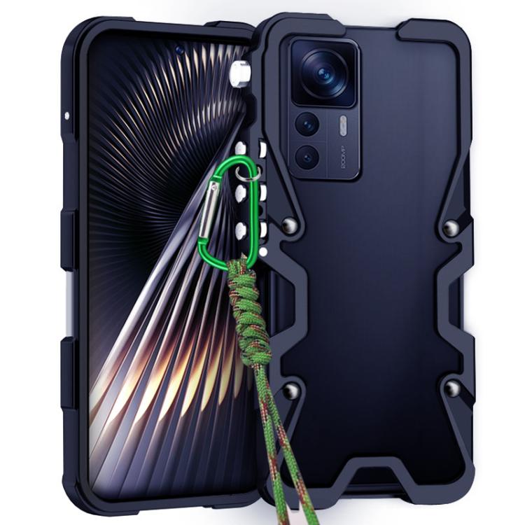 Trigger Design Hollow Metal Frame Phone Case with Lanyard, For Xiaomi 17 Max 5G, For Xiaomi 17T Pro 5G, For Xiaomi 17T 5G, For Xiaomi Poco X8 Pro Max 5G, For Xiaomi Poco X8 Pro 5G, For Xiaomi Poco M8 Pro 5G, For Xiaomi Poco M8 5G, For Xiaomi 17 Ultra  ...