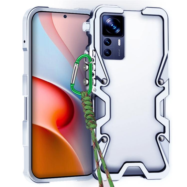 Trigger Design Hollow Metal Frame Phone Case with Lanyard, For Xiaomi 17 Max 5G, For Xiaomi 17T Pro 5G, For Xiaomi 17T 5G, For Xiaomi Poco X8 Pro Max 5G, For Xiaomi Poco X8 Pro 5G, For Xiaomi Poco M8 Pro 5G, For Xiaomi Poco M8 5G, For Xiaomi 17 Ultra  ...
