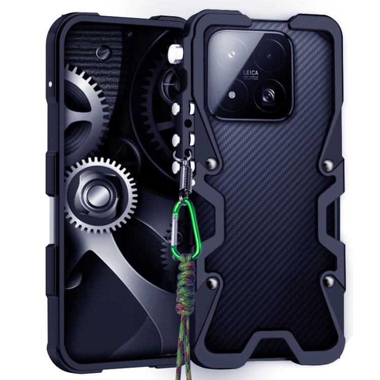 Trigger Design Hollow Metal Frame Phone Case with Lanyard, For Xiaomi 17 Max 5G, For Xiaomi 17T Pro 5G, For Xiaomi 17T 5G, For Xiaomi Poco X8 Pro Max 5G, For Xiaomi Poco X8 Pro 5G, For Xiaomi Poco M8 Pro 5G, For Xiaomi Poco M8 5G, For Xiaomi 17 Ultra  ...