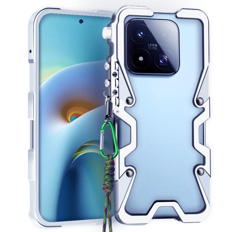 Trigger Design Hollow Metal Frame Phone Case with Lanyard, For Xiaomi 17 Max 5G, For Xiaomi 17T Pro 5G, For Xiaomi 17T 5G, For Xiaomi Poco X8 Pro Max 5G, For Xiaomi Poco X8 Pro 5G, For Xiaomi Poco M8 Pro 5G, For Xiaomi Poco M8 5G, For Xiaomi 17 Ultra  ...
