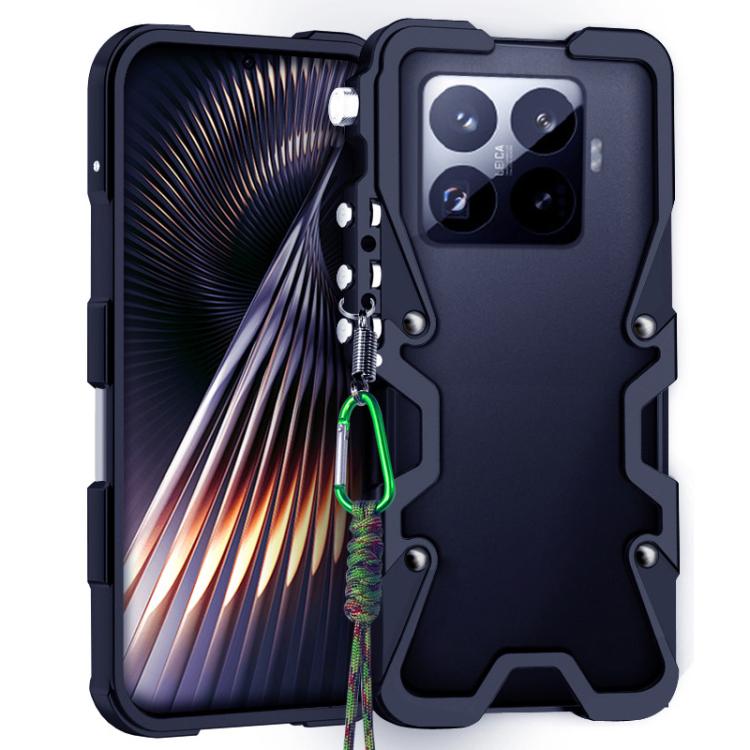 Trigger Design Hollow Metal Frame Phone Case with Lanyard, For Xiaomi 17 Max 5G, For Xiaomi 17T Pro 5G, For Xiaomi 17T 5G, For Xiaomi Poco X8 Pro Max 5G, For Xiaomi Poco X8 Pro 5G, For Xiaomi Poco M8 Pro 5G, For Xiaomi Poco M8 5G, For Xiaomi 17 Ultra  ...