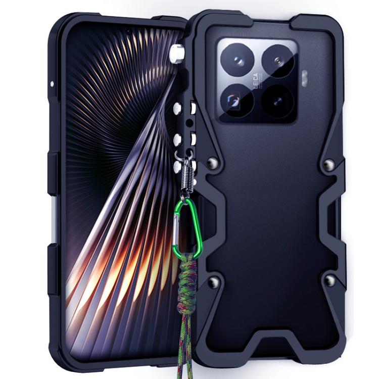 Trigger Design Hollow Metal Frame Phone Case with Lanyard, For Xiaomi 17 Max 5G, For Xiaomi 17T Pro 5G, For Xiaomi 17T 5G, For Xiaomi Poco X8 Pro Max 5G, For Xiaomi Poco X8 Pro 5G, For Xiaomi Poco M8 Pro 5G, For Xiaomi Poco M8 5G, For Xiaomi 17 Ultra  ...