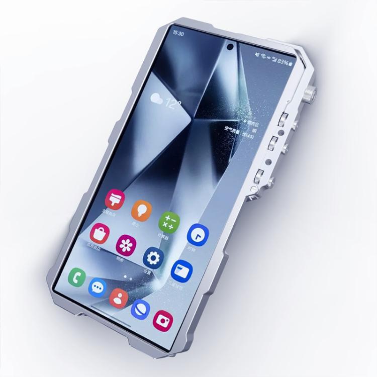 Trigger Design Hollow Metal Frame Phone Case with Lanyard, For Xiaomi 17 Max 5G, For Xiaomi 17T Pro 5G, For Xiaomi 17T 5G, For Xiaomi Poco X8 Pro Max 5G, For Xiaomi Poco X8 Pro 5G, For Xiaomi Poco M8 Pro 5G, For Xiaomi Poco M8 5G, For Xiaomi 17 Ultra  ...