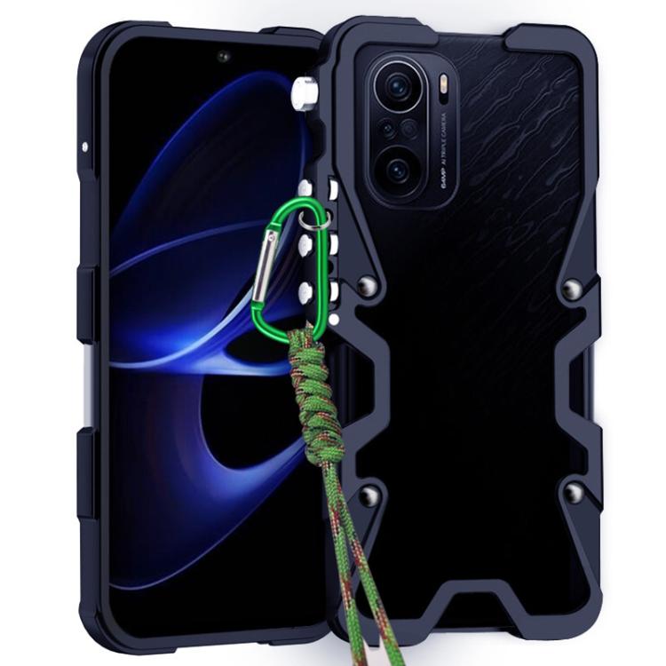 Trigger Design Hollow Metal Frame Phone Case with Lanyard, For Redmi K90 Pro Max / Poco F8 Ultra 5G, For Redmi K90 / Poco F8 Pro 5G, For Redmi Turbo 4 Pro, For Redmi Turbo 4, For Redmi K80 Pro, For Redmi K80, For Redmi K70 Ultra                        ...