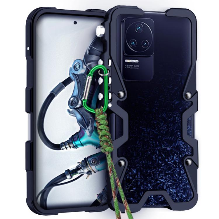Trigger Design Hollow Metal Frame Phone Case with Lanyard, For Redmi K90 Pro Max / Poco F8 Ultra 5G, For Redmi K90 / Poco F8 Pro 5G, For Redmi Turbo 4 Pro, For Redmi Turbo 4, For Redmi K80 Pro, For Redmi K80, For Redmi K70 Ultra                        ...