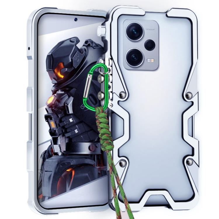 Trigger Design Hollow Metal Frame Phone Case with Lanyard, For Redmi Turbo 5 Max / Poco X8 Pro Max 5G, For Redmi Turbo 5 / Poco X8 Pro 5G, For Redmi Note 15 4G Global 164mm, For Redmi Note 15 Pro 4G Global 163.2mm, For Redmi Note 15 Pro+ 5G Global 163....