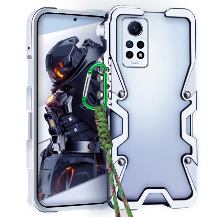 Trigger Design Hollow Metal Frame Phone Case with Lanyard, For Redmi Turbo 5 Max / Poco X8 Pro Max 5G, For Redmi Turbo 5 / Poco X8 Pro 5G, For Redmi Note 15 4G Global 164mm, For Redmi Note 15 Pro 4G Global 163.2mm, For Redmi Note 15 Pro+ 5G Global 163....