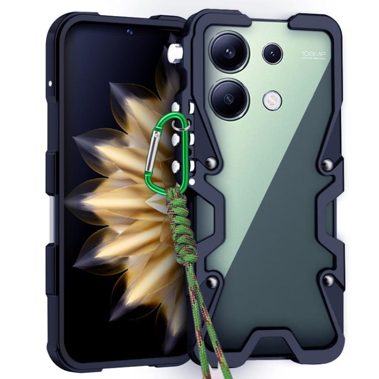 Trigger Design Hollow Metal Frame Phone Case with Lanyard, For Redmi Turbo 5 Max / Poco X8 Pro Max 5G, For Redmi Turbo 5 / Poco X8 Pro 5G, For Redmi Note 15 4G Global 164mm, For Redmi Note 15 Pro 4G Global 163.2mm, For Redmi Note 15 Pro+ 5G Global 163....