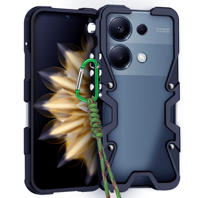 Trigger Design Hollow Metal Frame Phone Case with Lanyard, For Redmi Turbo 5 Max / Poco X8 Pro Max 5G, For Redmi Turbo 5 / Poco X8 Pro 5G, For Redmi Note 15 4G Global 164mm, For Redmi Note 15 Pro 4G Global 163.2mm, For Redmi Note 15 Pro+ 5G Global 163....