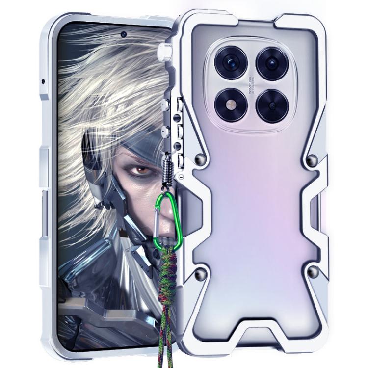 Trigger Design Hollow Metal Frame Phone Case with Lanyard, For Redmi Turbo 5 Max / Poco X8 Pro Max 5G, For Redmi Turbo 5 / Poco X8 Pro 5G, For Redmi Note 15 4G Global 164mm, For Redmi Note 15 Pro 4G Global 163.2mm, For Redmi Note 15 Pro+ 5G Global 163....
