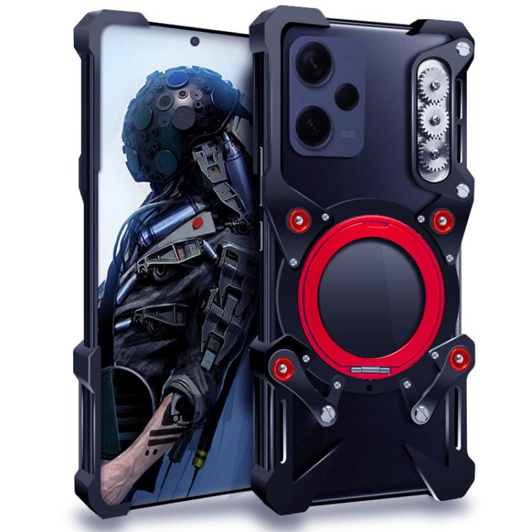 Rotating Bracket Hollow Metal Phone Case with Lanyard, For Redmi Turbo 5 Max / Poco X8 Pro Max 5G, For Redmi Turbo 5 / Poco X8 Pro 5G, For Redmi Note 15 5G / 4G Global 164mm, For Redmi Note 15 Pro+ 5G Global 163.3mm                                     ...