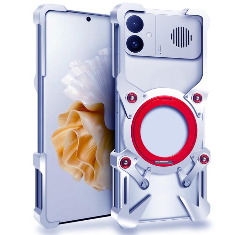 Rotating Bracket Hollow Metal Phone Case with Lanyard, For Redmi Note 17 Pro 5G Global 163mm, For Redmi Note 17 5G / 4G Global 171mm, For Redmi K100 Pro Max, For Redmi K90 Ultra 5G, For Redmi K100 Pro 5G, For Redmi Turbo 5 Max / Poco X8 Pro Max 5G     ...