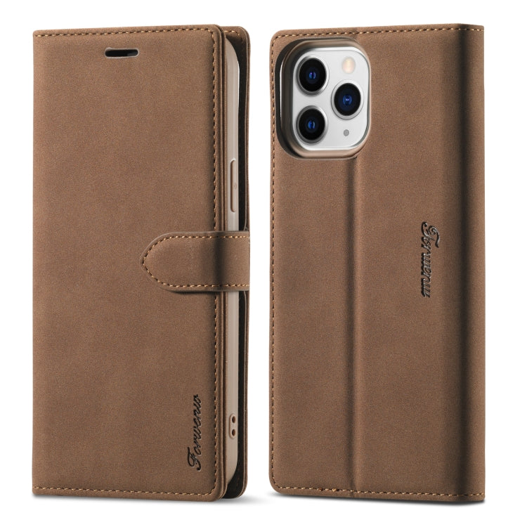 Forwenw F1 Series Matte Strong Magnetism Horizontal Flip Leather Case with Holder & Card Slots & Wallet & Photo Frame, For iPhone 6 Plus / 6s Plus, For iPhone 6 / 6s, For iPhone 7 / 8, For iPhone SE (2020), For iPhone 7 Plus / 8 Plus, For iPhone 11    ...