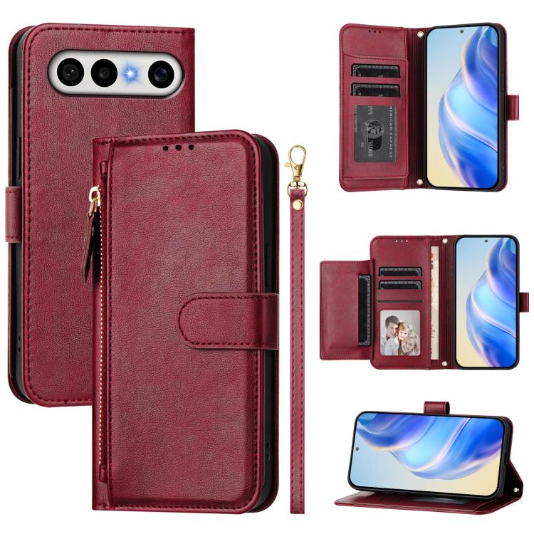 Multi-Card Slots Zipper Wallet Leather Phone Case, For vivo X300 FE 5G / S50 Pro mini 5G, For vivo X300s, For vivo Y21 5G 2026 / vivo Y05 4G, For vivo V70 FE 5G, For vivo X300 Ultra, For vivo X300 Pro, For vivo X300