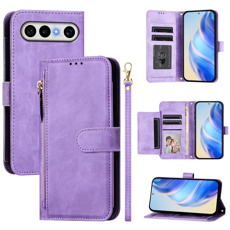 Multi-Card Slots Zipper Wallet Leather Phone Case, For vivo X300 FE 5G / S50 Pro mini 5G, For vivo X300s, For vivo Y21 5G 2026 / vivo Y05 4G, For vivo V70 FE 5G, For vivo X300 Ultra, For vivo X300 Pro, For vivo X300