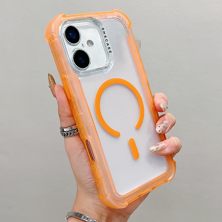 Transparent Matte TPU Hybrid PC 3-in-1 MagSafe Phone Case, For iPhone 18 Pro / 17 Pro, For iPhone 18 Pro Max / 17 Pro Max, For iPhone 17, For iPhone Air, For iPhone 16 Pro Max, For iPhone 16 Pro, For iPhone 16 Plus, For iPhone 16
