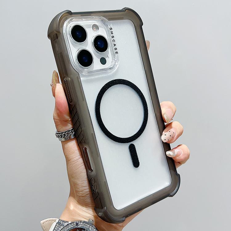 Transparent Matte TPU Hybrid PC 3-in-1 MagSafe Phone Case, For iPhone 18 Pro / 17 Pro, For iPhone 18 Pro Max / 17 Pro Max, For iPhone 17, For iPhone Air, For iPhone 16 Pro Max, For iPhone 16 Pro, For iPhone 16 Plus, For iPhone 16