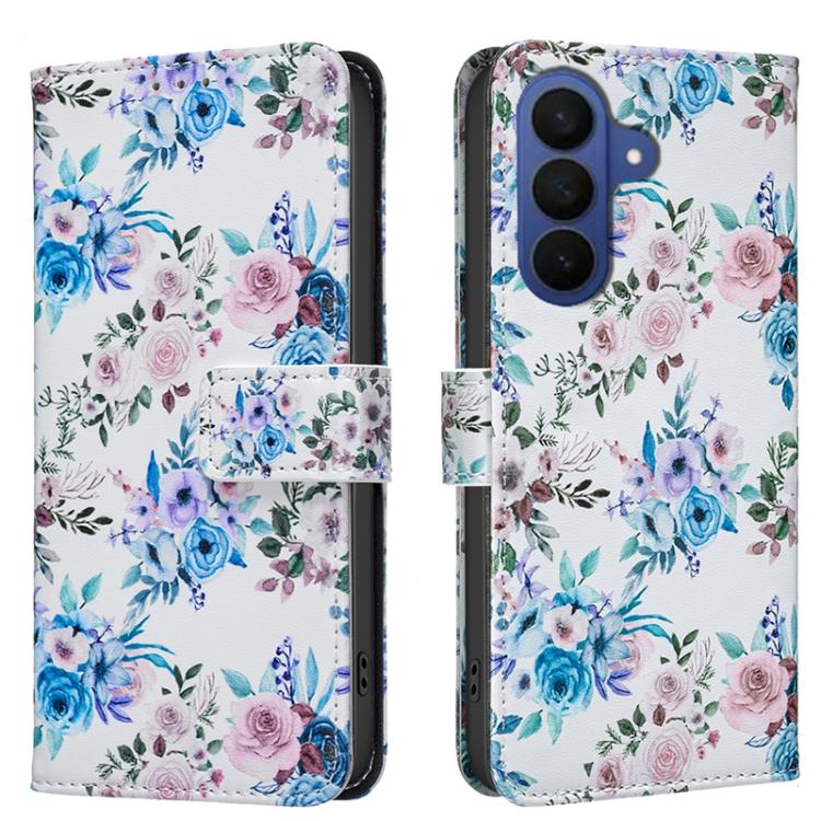 BF42 Color Painting Leather Phone Case, For Galaxy S26 FE 5G, For Samsung Galaxy S26 Ultra 5G, For Samsung Galaxy S26 5G