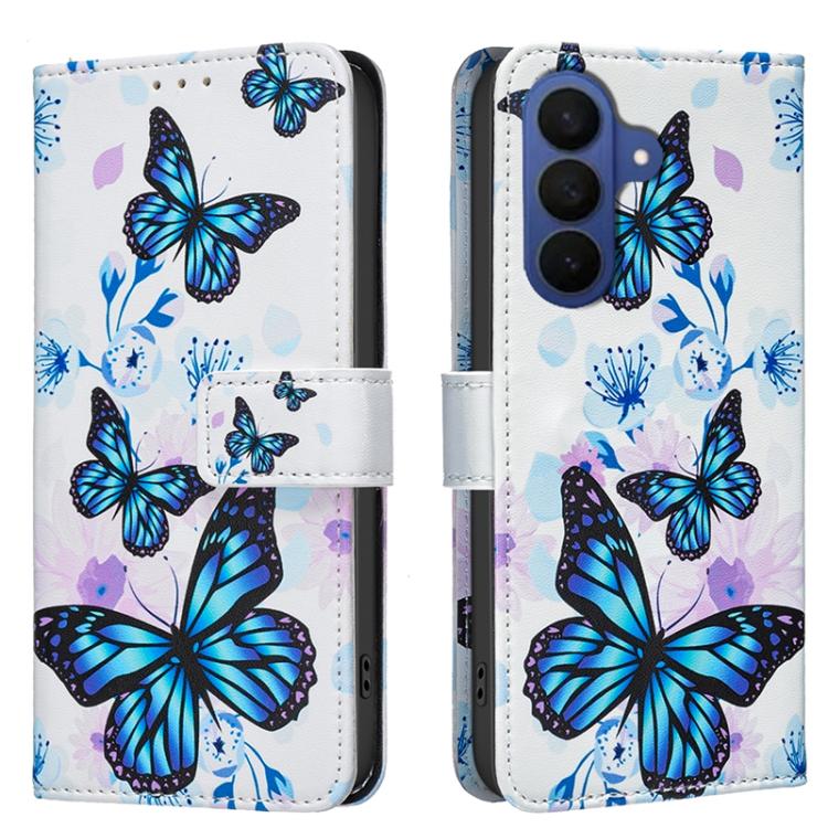 BF42 Color Painting Leather Phone Case, For Galaxy S26 FE 5G, For Samsung Galaxy S26 Ultra 5G, For Samsung Galaxy S26 5G
