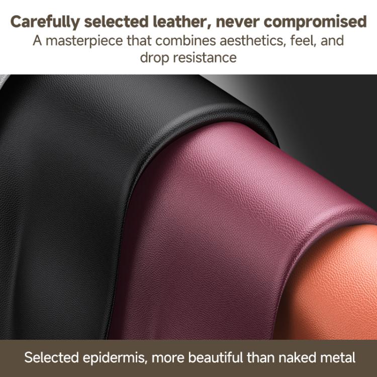 Skin Feel Leather Texture Cooling MagSafe Phone Case with 360 Degrees Rotating Holder, For Xiaomi 17 Pro Max, For Xiaomi 17 Pro, For Xiaomi 17