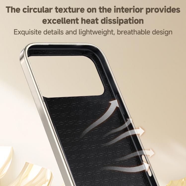 Skin Feel Leather Texture Cooling MagSafe Phone Case with 360 Degrees Rotating Holder, For Xiaomi 17 Pro Max, For Xiaomi 17 Pro, For Xiaomi 17