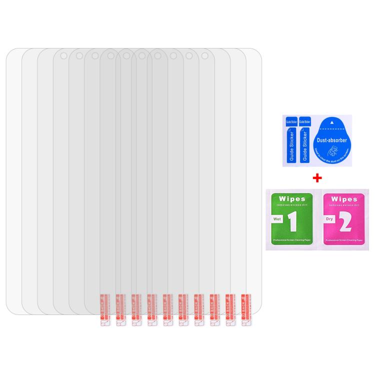 10pcs 0.18mm High Aluminum Tempered Glass Film, Support Fingerprint Unlocking, For OnePlus Turbo 6X Pro 5G, For OnePlus Nord CE6, For OnePlus Ace 6 Ultra, For OnePlus 15
