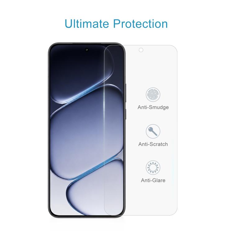 10pcs 0.18mm High Aluminum Tempered Glass Film, Support Fingerprint Unlocking, For OnePlus Turbo 6X Pro 5G, For OnePlus Nord CE6, For OnePlus Ace 6 Ultra, For OnePlus 15