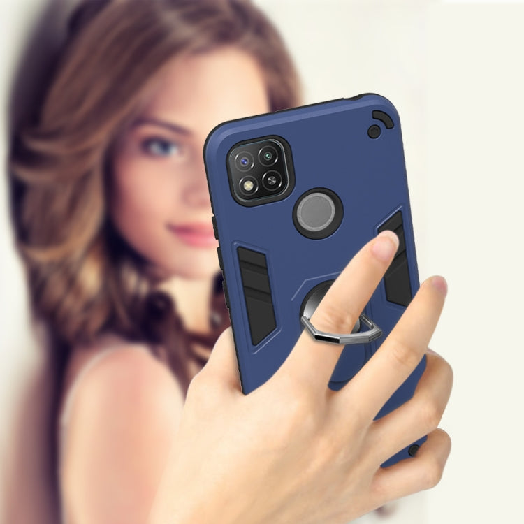 Armour Series PC + TPU Protective Case with Ring Holder, For OPPO Realme C11, For OPPO Realme C12 / C15, For OPPO Reno 3, For Xiaomi Redmi 9, For Xiaomi Redmi 9A, For Xiaomi Redmi 9C