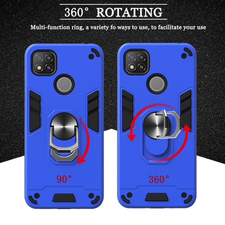 Armour Series PC + TPU Protective Case with Ring Holder, For OPPO Realme C11, For OPPO Realme C12 / C15, For OPPO Reno 3, For Xiaomi Redmi 9, For Xiaomi Redmi 9A, For Xiaomi Redmi 9C