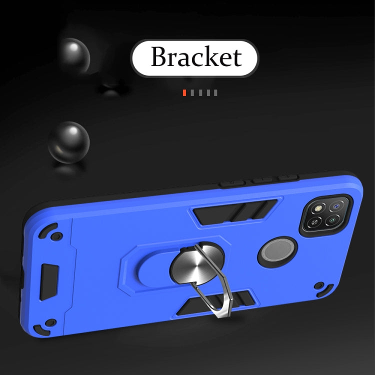 Armour Series PC + TPU Protective Case with Ring Holder, For OPPO Realme C11, For OPPO Realme C12 / C15, For OPPO Reno 3, For Xiaomi Redmi 9, For Xiaomi Redmi 9A, For Xiaomi Redmi 9C